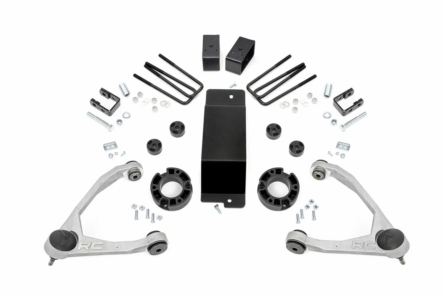 Fits GMC Sierra 1500 Denali (14-16) 3.5_ Lift Kit Mag-ride Alu_Cast Steel 18901